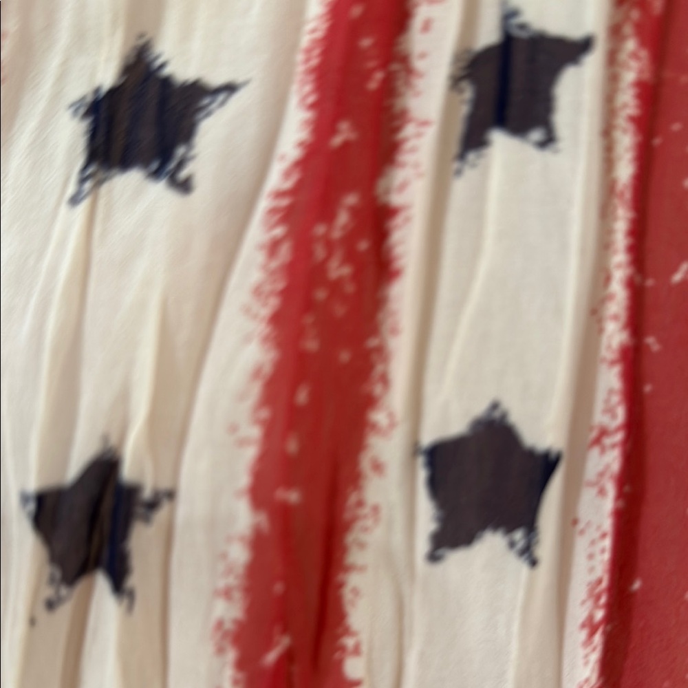 Patriotic fun skirt. . Red white and blue to celebrate. Cambridge Dry goods - Picture 6 of 7